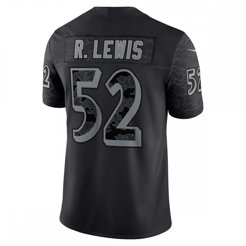 Ray Lewis Baltimore Ravens Nike Retired Player RFLCTV Limited Jersey - Black-Profan Arena